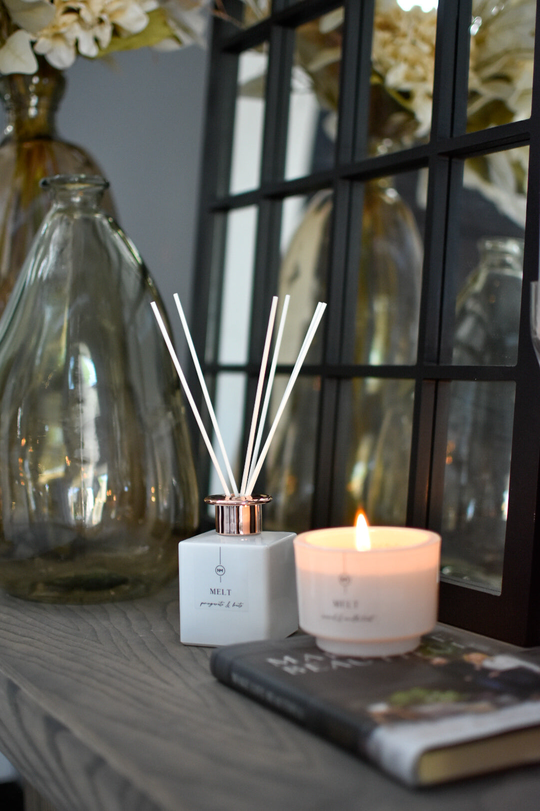 Subscription- Pure Soy Wax candle small Diffuser (3 months)